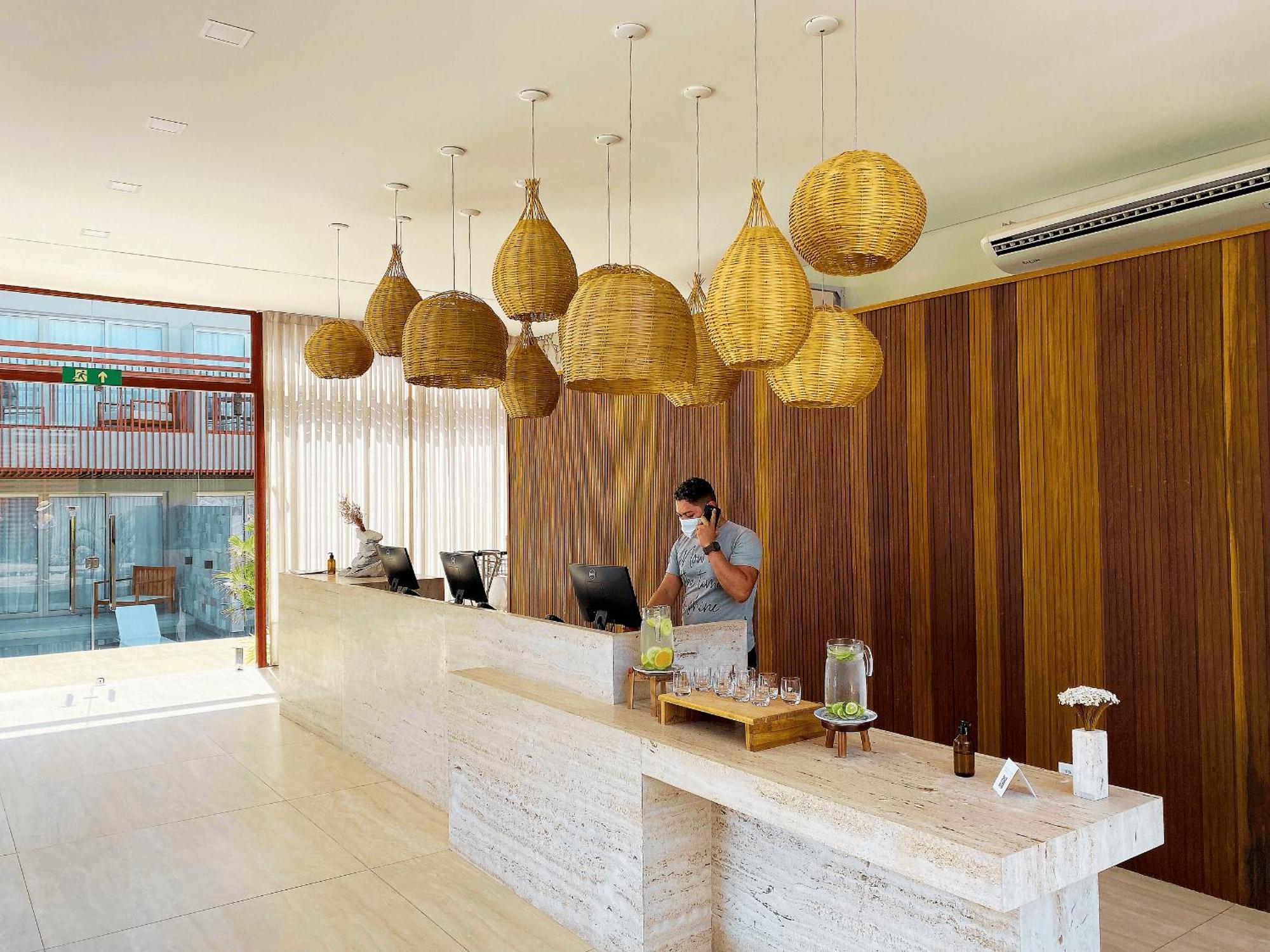 Апартаменты Flat Ile De Pipa Bali Vista Piscina - By Almare Praia de Pipa Экстерьер фото