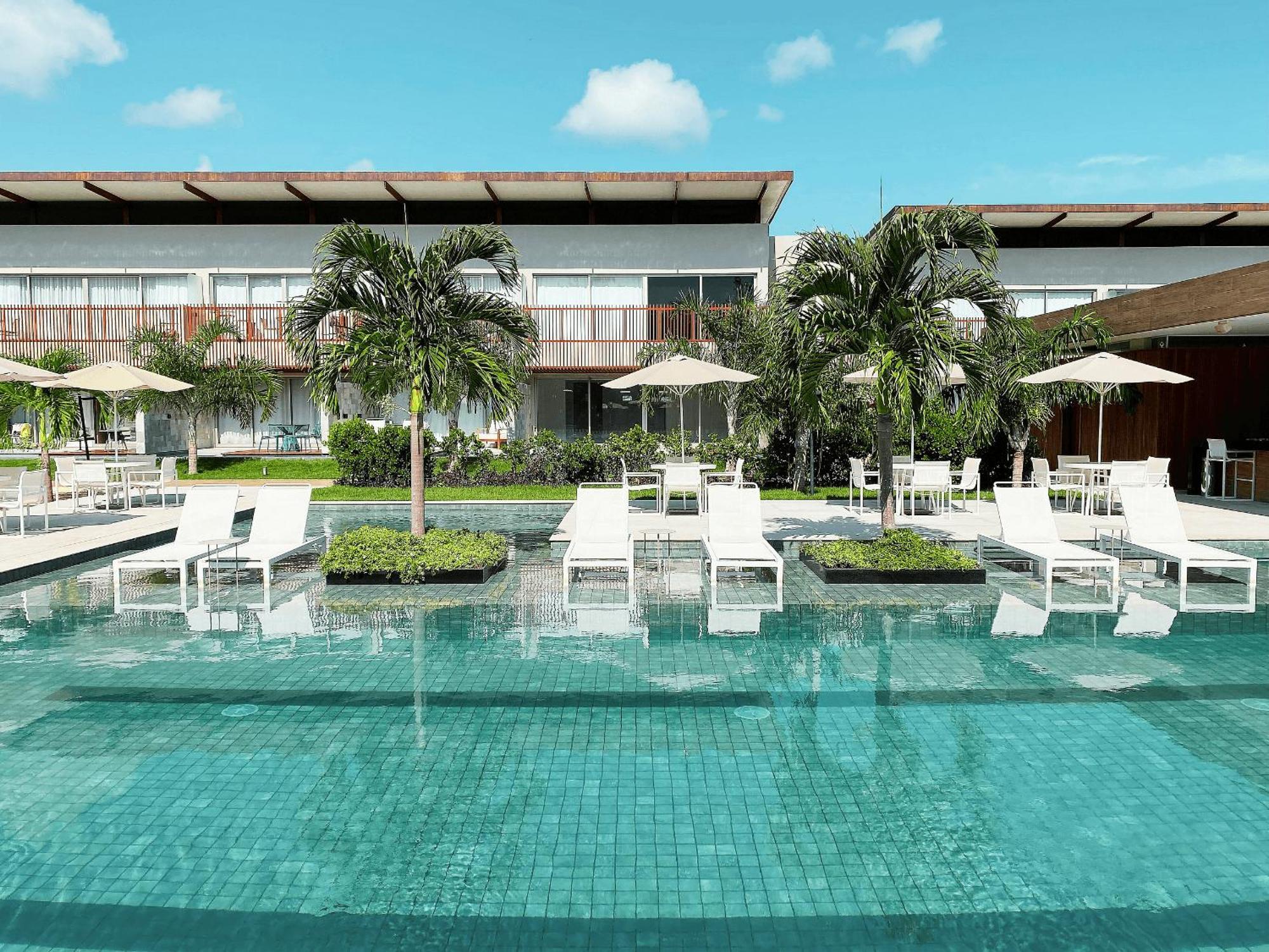 Апартаменты Flat Ile De Pipa Bali Vista Piscina - By Almare Praia de Pipa Экстерьер фото